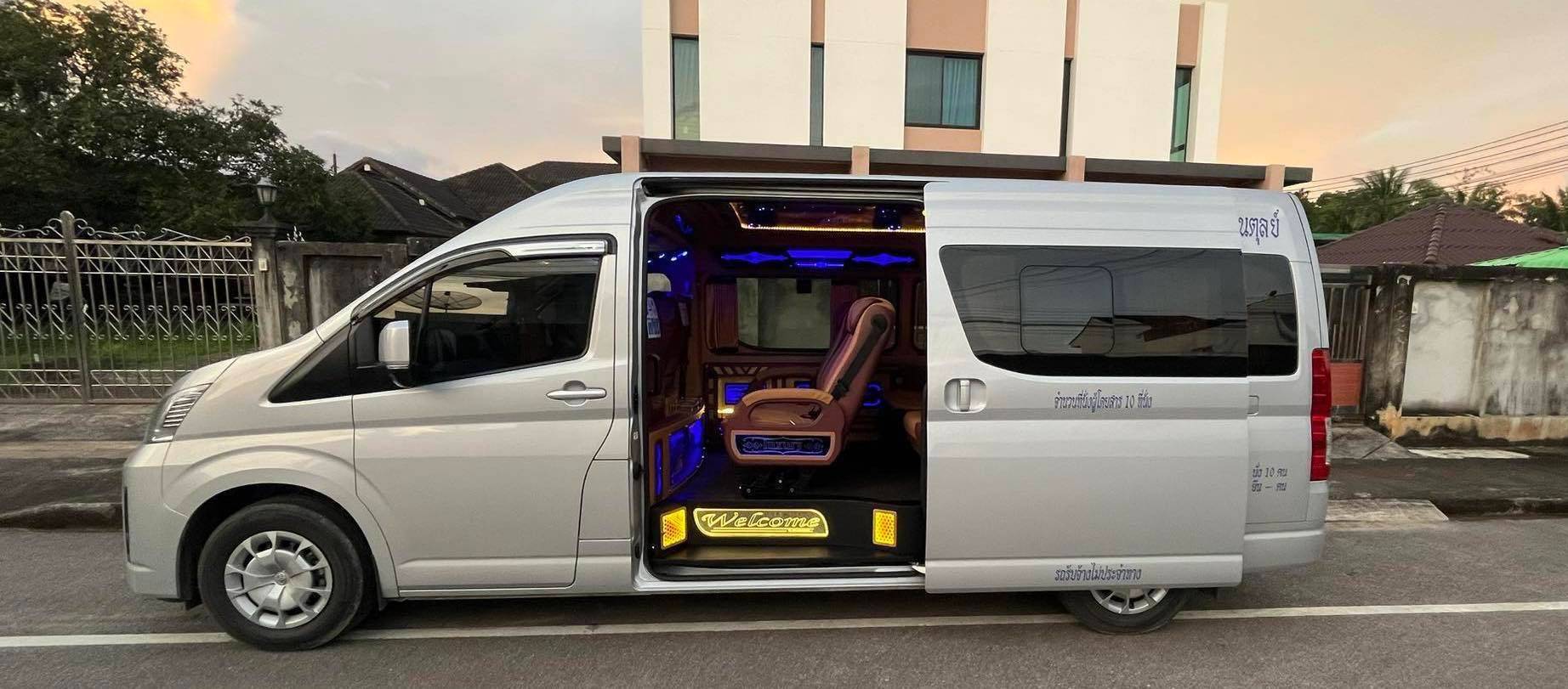 Luxury van seats